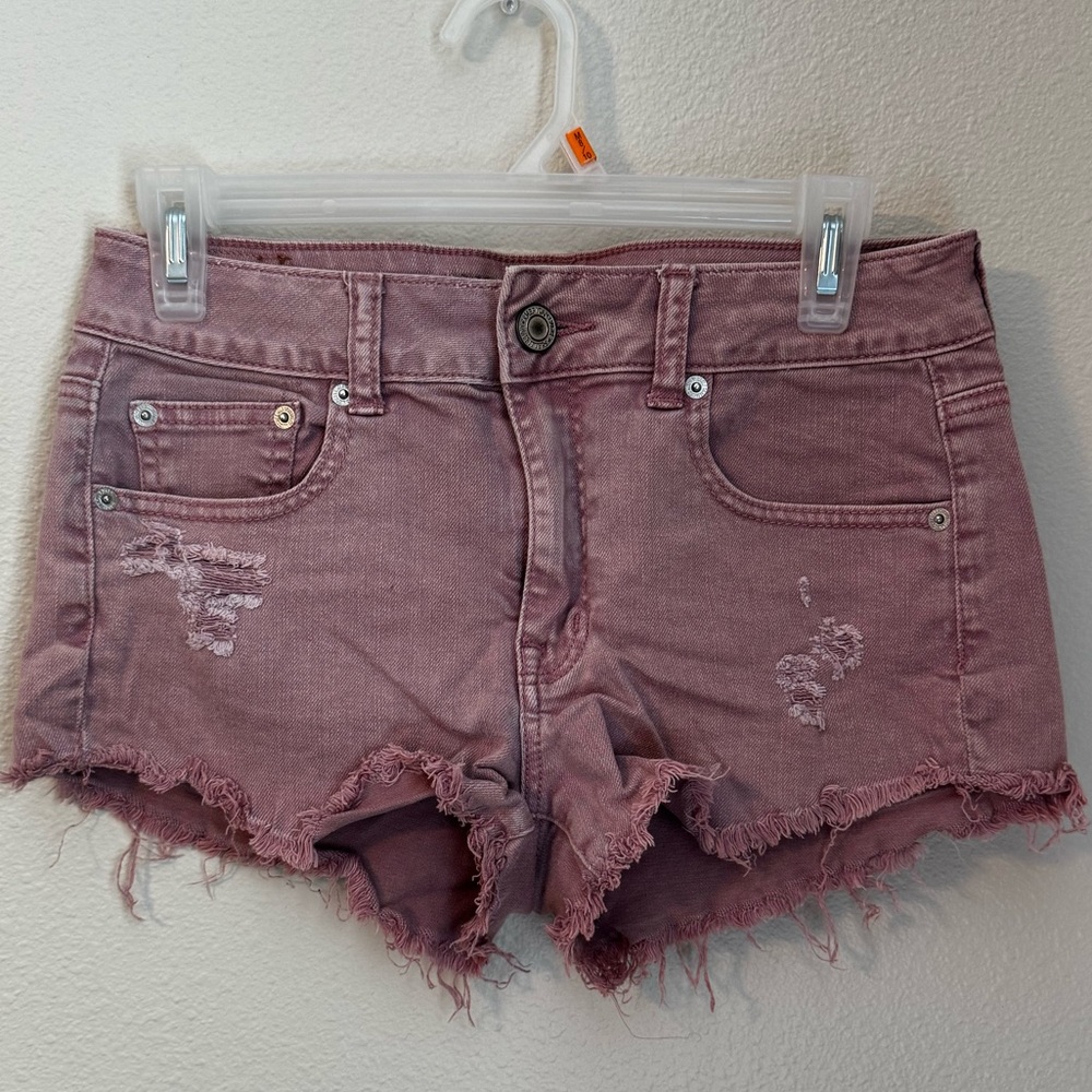 American eagle mauve shorts